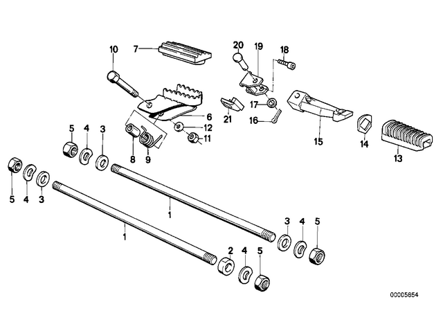 46712311726 - Frame and Mounting Parts: Spacer -  for BMW-Motorrad Image
