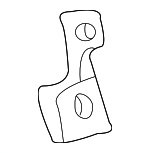10269101 - Body: Instrument Panel Lower Bracket for Chevrolet: Camaro | Pontiac: Firebird Image