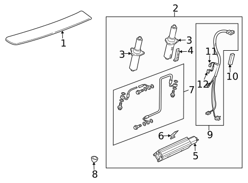 Spoiler for 2003 Porsche 911 #1