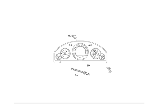 Instrument Cluster for 2013 Mercedes-Benz E400 #0