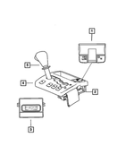 52124138AD - Transfer Case Model 245 [DHX]: Shifter Housing And Lever for Mopar Image