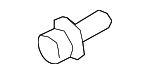N10156004 - Body: Bumper Impact Bar Bolt for Volkswagen Image
