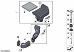 13717601874 - : Intake Duct for BMW Image