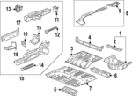 26467614 - : Rail Assembly for Chevrolet: Traverse | GMC: Acadia Image