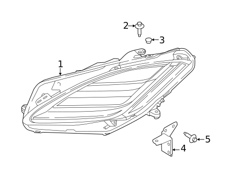 Headlamp Components for 2023 Jaguar E-Pace #0