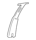 22645486 - Body: Door Pillar Post Trim Set for GM Image