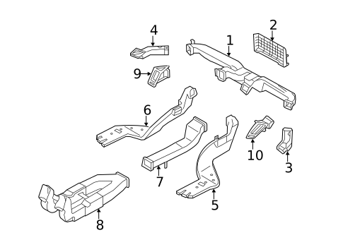 Ducts for 2012 Hyundai Sonata #0