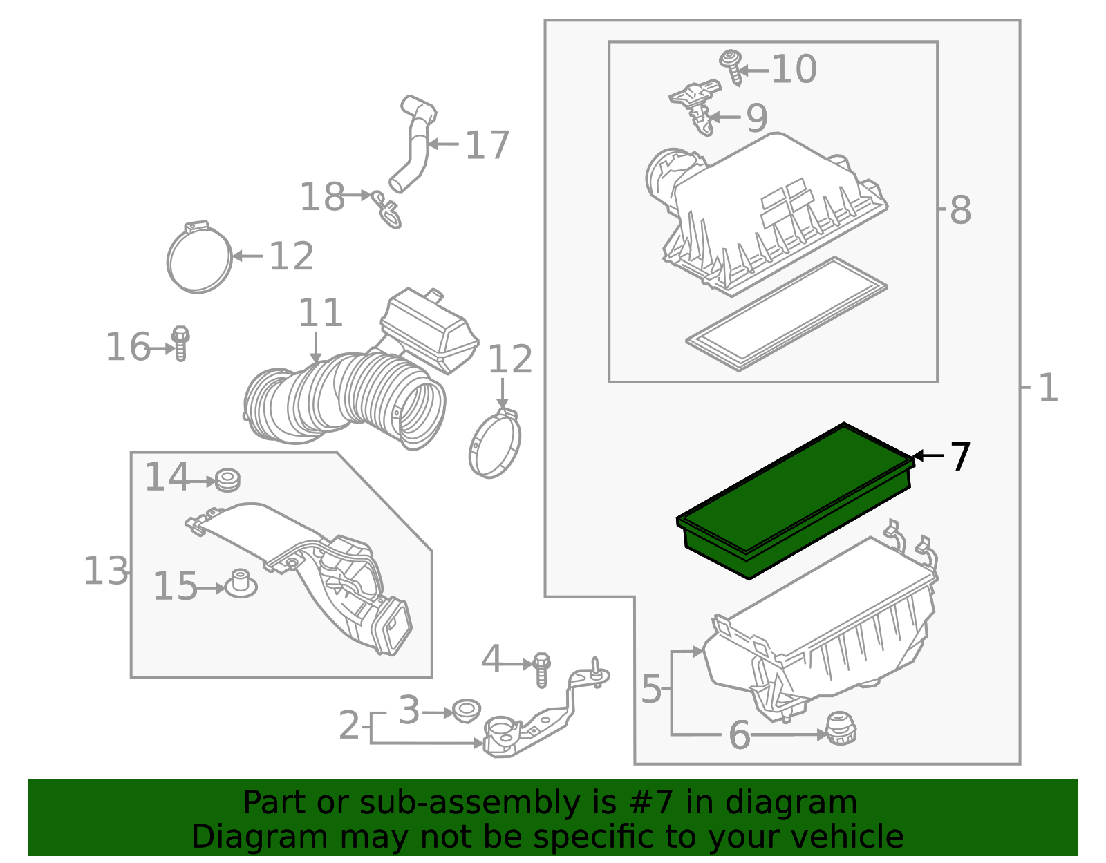 PY52-13-3A0 - Air Filter 2025 Mazda CX-50 | Mazda-Parts