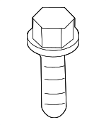 9YA02A608C - Engine: Engine Air Intake Hose Bolt for Mazda Image