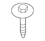 281714R000 - Engine: Air Cleaner Body Bolt for Hyundai Image