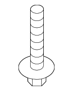 W720138S439 - Engine: Trans Support Mount Bolt for Ford Image