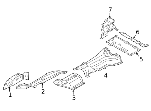 Heat Shields for 2022 BMW X3 #0