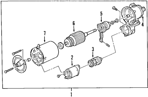 Starter for 2003 Pontiac Grand Prix #0