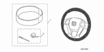 8U98SM4100R1 - Accessory Components: THREAD SET (BLACK) for Honda Image