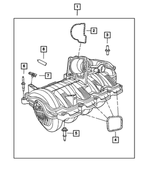 53030952AB - : Throttle Body To Intake Gasket for Mopar Image