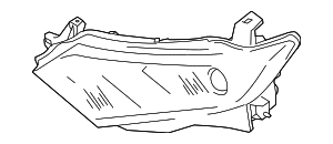 260261JA1A - : Lens &amp; Housing for Nissan: Quest Image