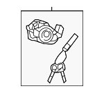 81905J0080 - Steering: Cylinder &amp; Keys for Hyundai: Accent Image
