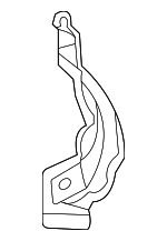 3QF803490 - Body: Reinforcement for Volkswagen: Atlas, Atlas Cross Sport Image