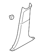 94022AL02AVH - Body: Lower Center Pillar Trim for Subaru: Legacy, Outback Image