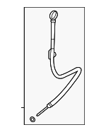 LR141424 - Engine: Dipstick for Land Rover: Range Rover Velar Image