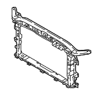 64101F2500 - Body: Radiator Support for Hyundai Image