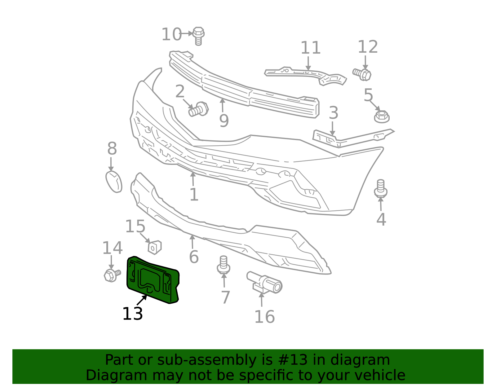 Genuine OEM Acura - License Plate Bracket Part# 71180-STX-A00ZA