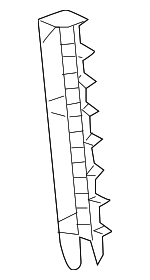 624170C030 - Body: Upper Center Pillar Trim Pad for Toyota: Tundra Image