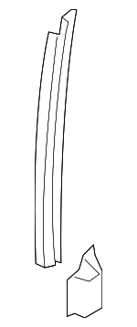 553170C010B0 - Body: Side Trim for Toyota: Sequoia, Tundra Image