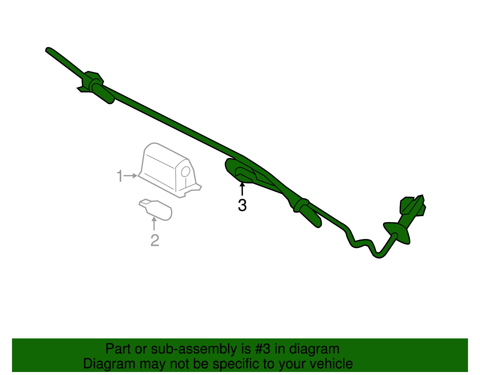 2013-2016 Ford Escape Wire CJ5Z-13412-B | TascaParts.com