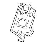 39184SZNA00 - Body: Amplifier Bracket for Acura: ZDX Image