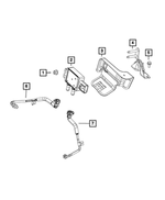 6102398AA - Exhaust: Hex Nut And Washer for Chrysler: 200, 300, Aspen, Pacifica, PT Cruiser, Sebring, Voyager | Dodge: Avenger, Caliber, Challenger, Charger, Dart, Durango, Journey, Magnum, Ram 1500, Ram 2500, Ram 3500, Sprinter 2500, Sprinter 3500, Viper | Jeep: Cherokee, Commander, Compass, Gladiator, Grand Cherokee, Grand Cherokee WK, Patriot, Wrangler, Wrangler JK | Ram: 1500, 1500 Classic, 2500, 3500 | SRT: Viper Image