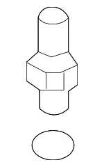 8864560030 - HVAC: Pressure Switch for Toyota: Avalon, Camry, Celica, Corolla, Echo, Land Cruiser, Matrix, MR2 Spyder, Prius, RAV4, Sequoia, Sienna, Solara Image