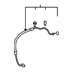 8871202220 - HVAC: Suction Hose for Toyota: Corolla, Matrix Image