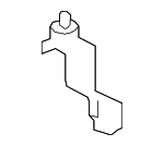 8868802630 - HVAC: Suction Hose Bracket for Toyota: Corolla, Matrix Image