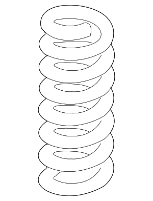 2006-2009 Cadillac STS Coil Spring 21994126 | Capital Chevy Parts