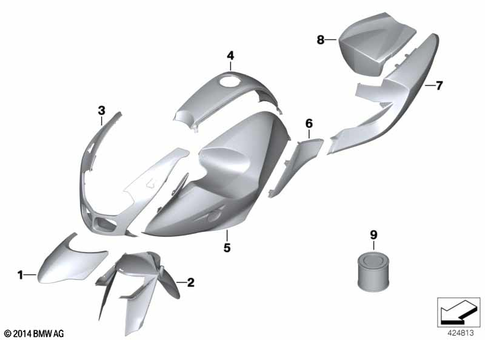 Painted Parts for 2006 BMW-Motorrad R 1200 S #0
