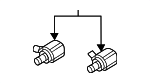 6H121601N - Cooling System: Auxiliary Pump for Audi: A4, A4 allroad, A4 Quattro, A5 Quattro, A5 Sportback, A6, A6 allroad, A6 Quattro, A7 Quattro, A7 Sportback, A8 Quattro, Q5, Q5 PHEV, Q5 Sportback, Q7, R8, S4, S5, S5 Sportback, S6, S7 Sportback, SQ5, SQ5 Sportback Image