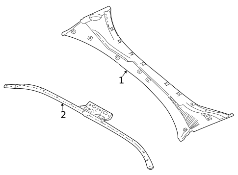 Cowl for 2007 Jaguar S-Type #0
