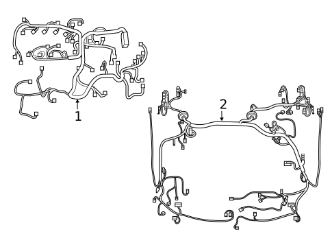 Wiring Harness for 2019 Toyota C-HR #0