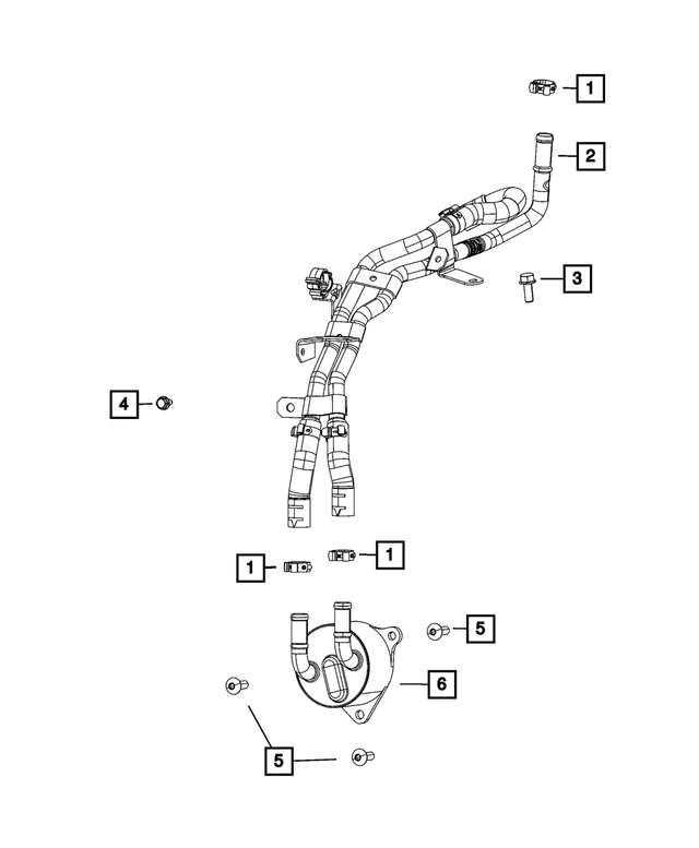 68368312AA - Cooling: Hose Clamp for Mopar Image