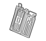 82126TRVA01 - Body: Seat Back Frame for Honda: Clarity Image
