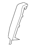 82550TRTA01ZA - Body: Seat Back Bolster Assembly for Honda: Clarity Image