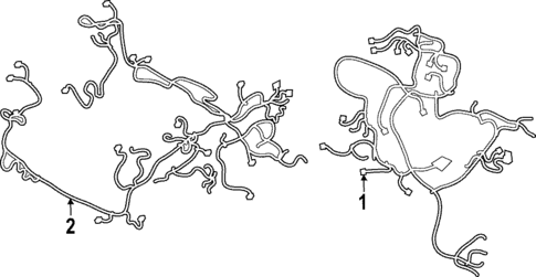 Wiring Harness for 2025 Volvo EC40 #1