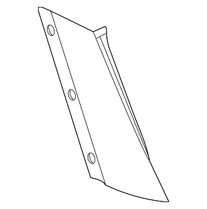 LB5Z-78291A09-AA - Wheel Arch Molding 2020-2025 Ford | Ford Parts Connect