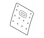 LR056639 - Body: Blower Assembly Mat for Land-Rover Image