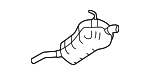 4B0253609EN - Exhaust: Muffler W/Tailpipe for Audi Image