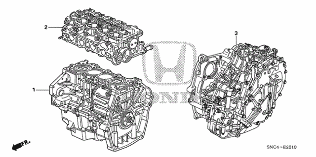 Engine Assy. - Transmission Assy. for 2006 Honda Civic #0