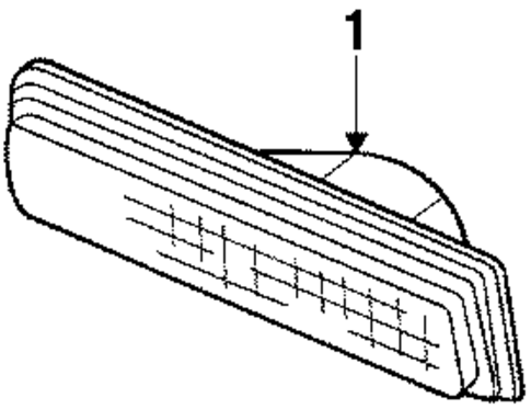 Park & Signal Lamps for 1987 Chevrolet Cavalier #0