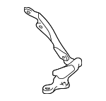 5342042010 - Body: Hinge for Toyota: RAV4 Image