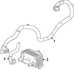 24041731 - Cooling System: Oil Cooler for Cadillac: ESCALADE IQ | Chevrolet: Silverado EV | GMC: Hummer EV Pickup, Hummer EV SUV, Sierra EV Image